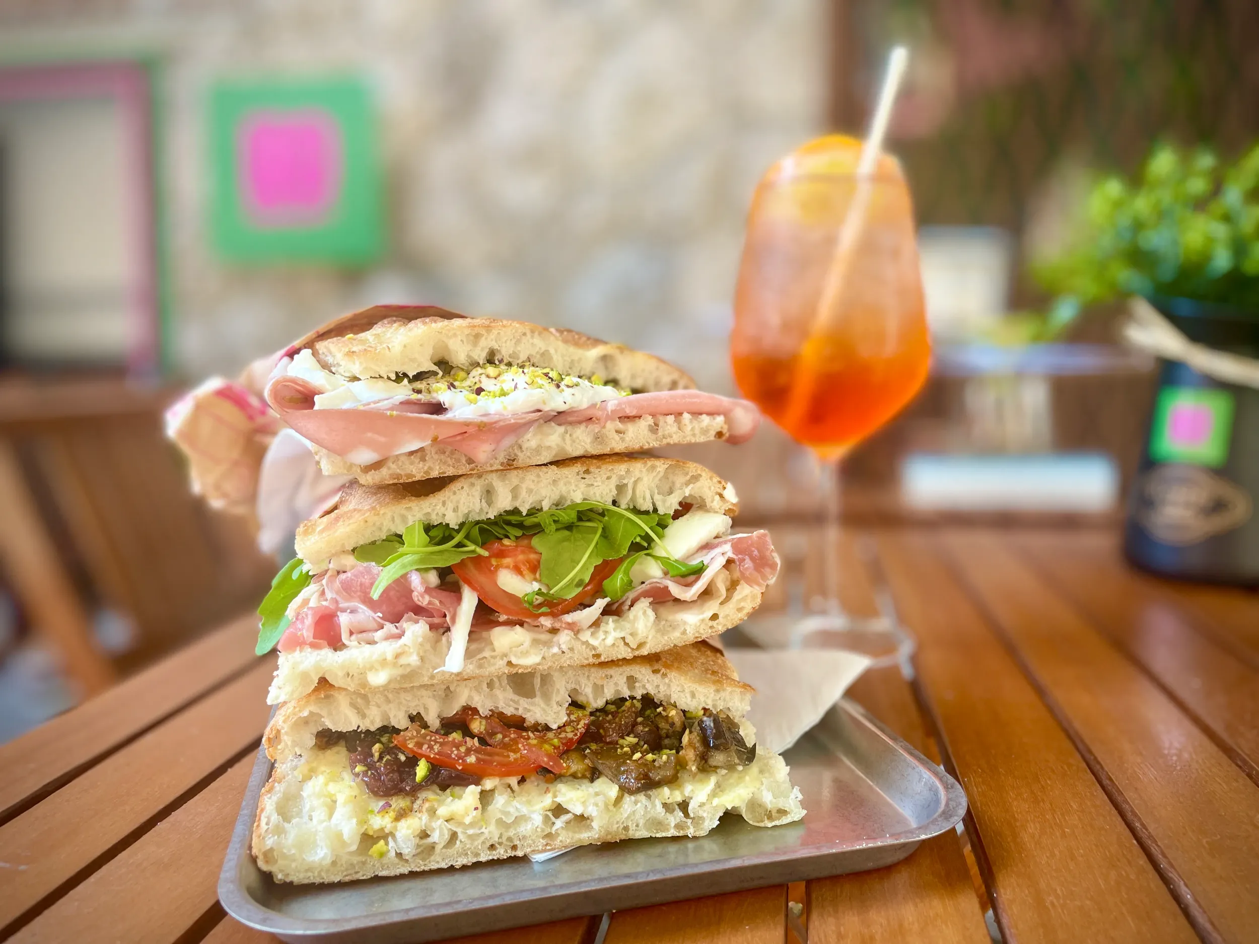 lio schiacciata aperol